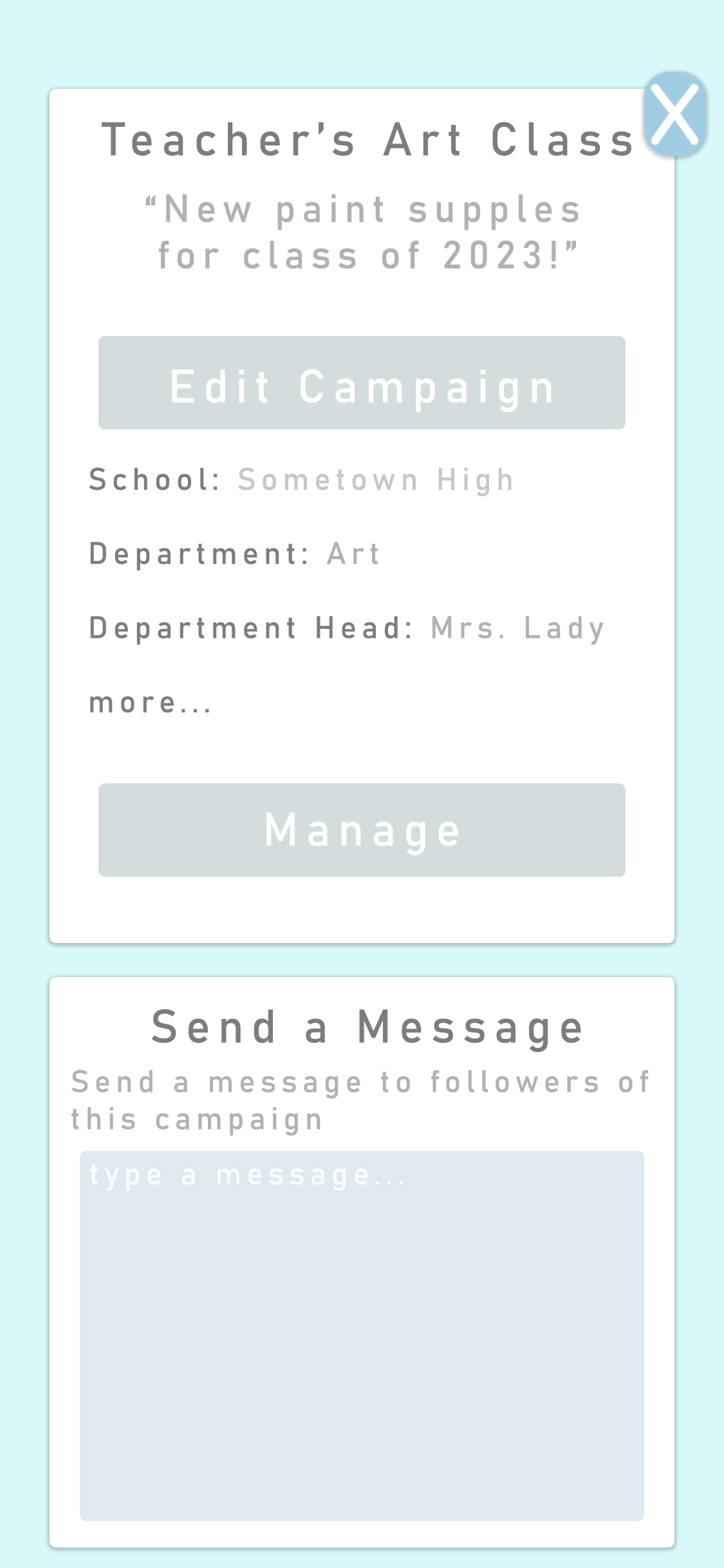 prototype screen